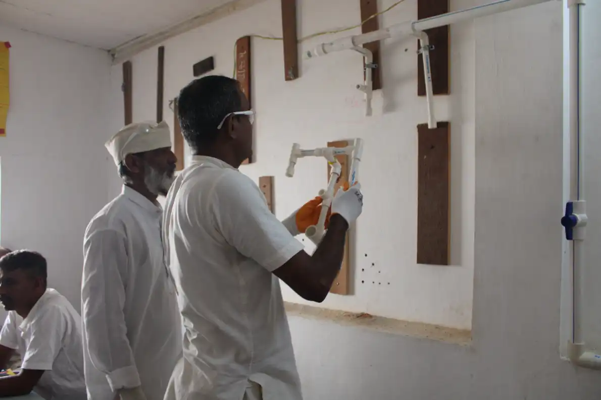 Plumbing Skill Development Programme for Jail Inmates